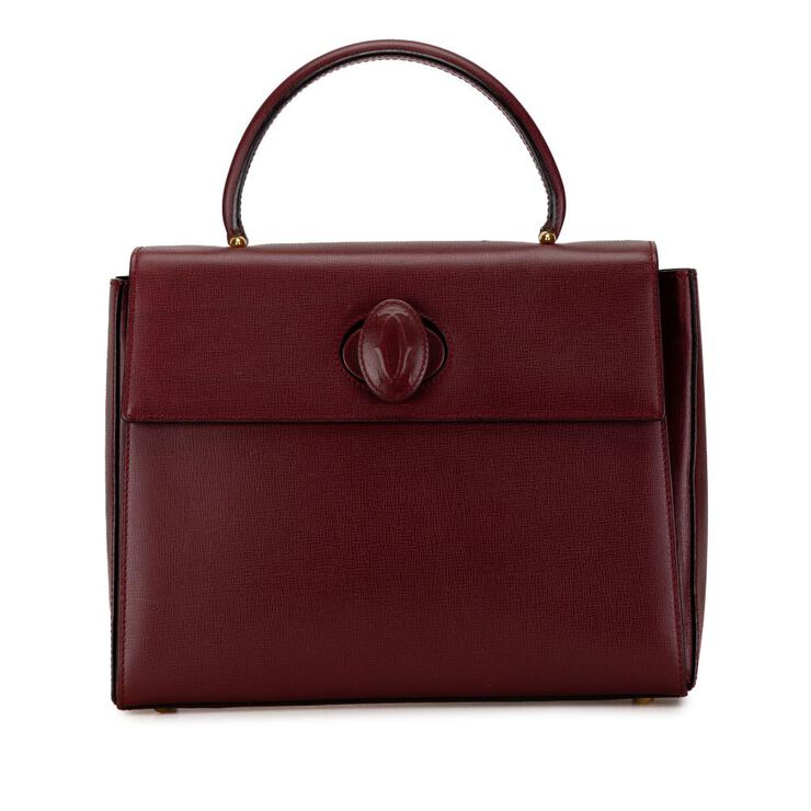 Cartier Vintage Cartier Handbag Red