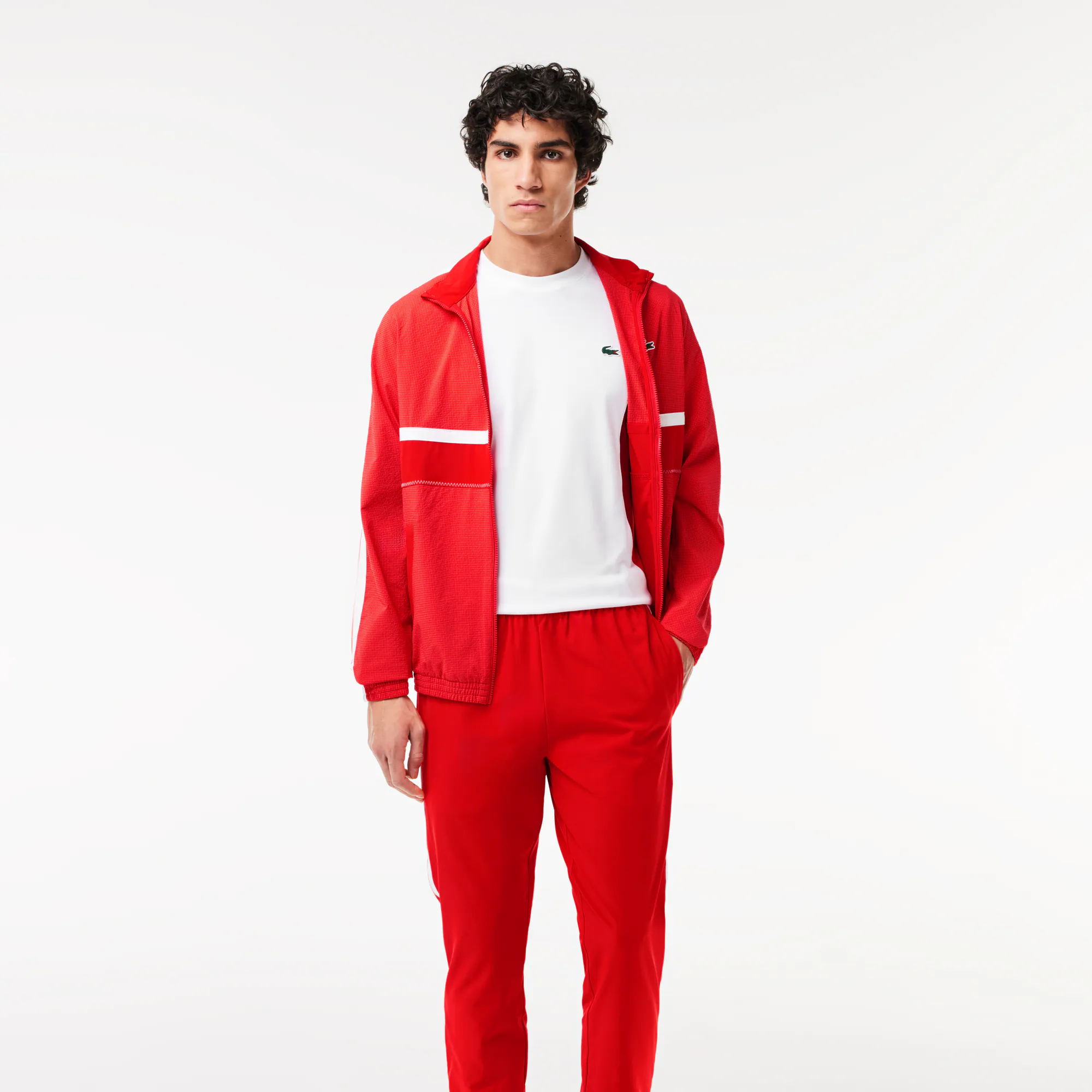 LACOSTE TENNIS x Novak Djokovic T-Shirt T-Shirts - Weiss - Lacoste - Herren