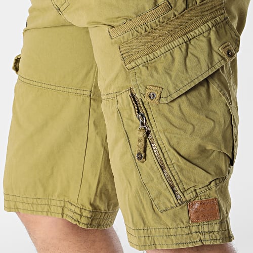 Short Cargo Pierre Vert Kaki