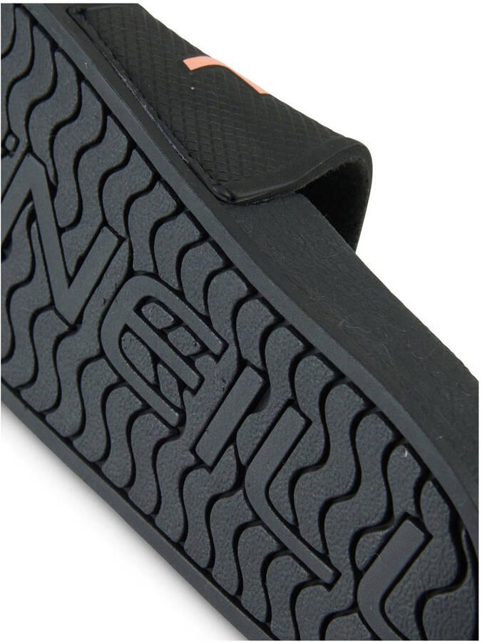 O'Neill badslipper Logo Slides Kids Zwart Blauw Rood