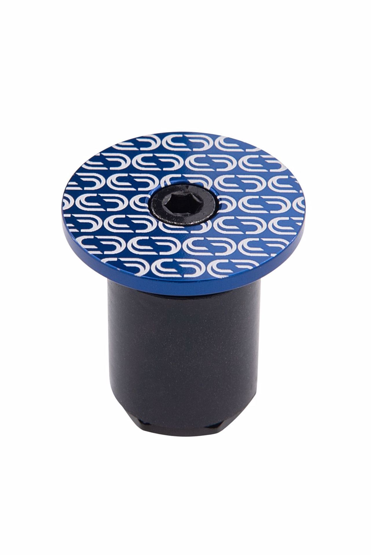Deda LOOP End Plug Blauw 2 Stuks