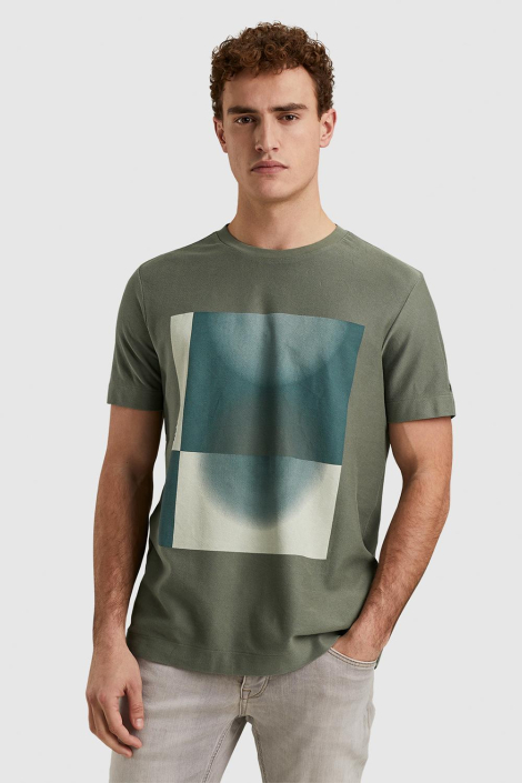 Cast Iron groene heren t-shirt