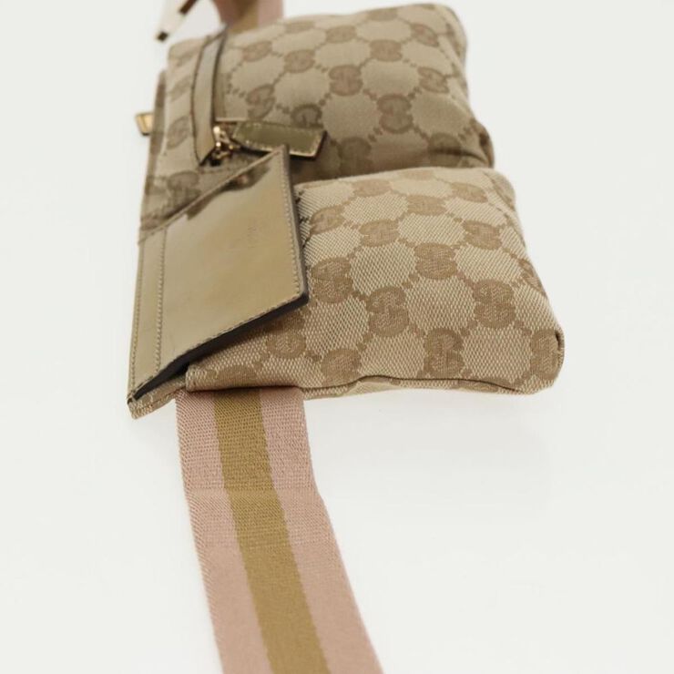 Gucci Vintage Gucci Belt Bag Beige