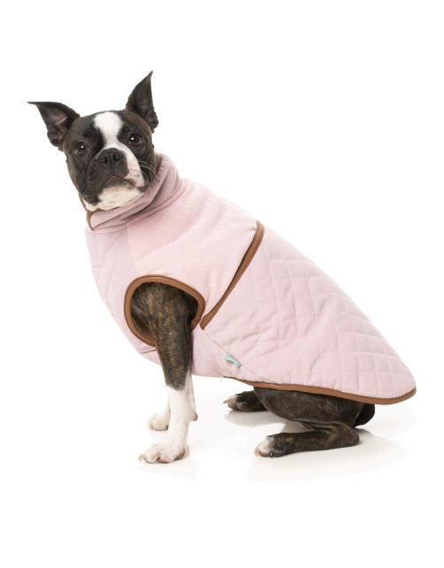 Fuzzyard Ivanhoe Jacket Roze - Hondenkleding