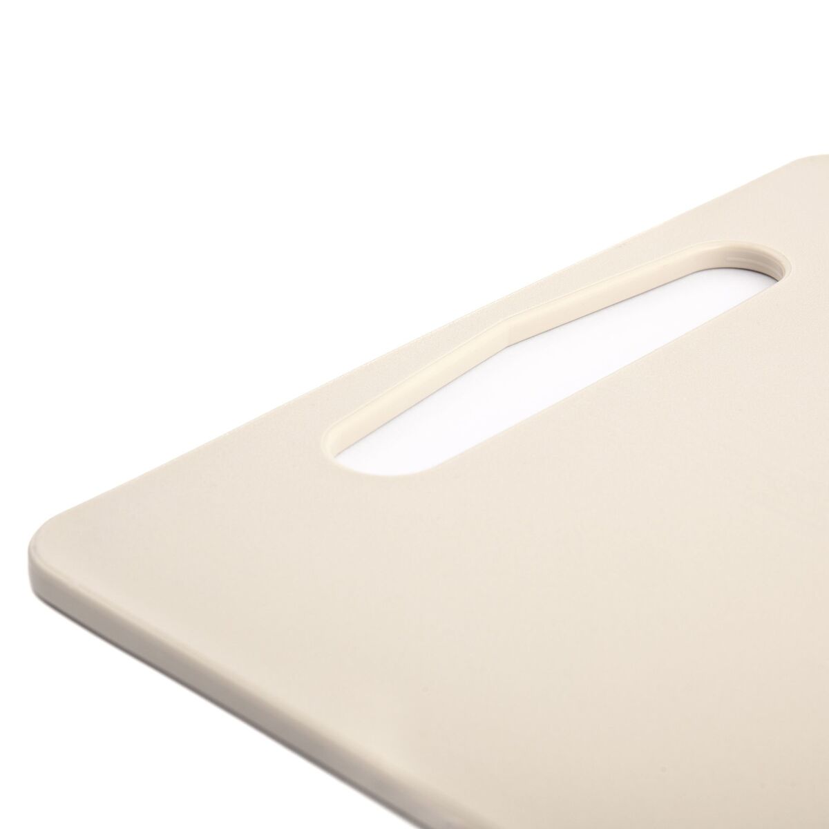 Skjærebrett bioplast, 2 stk, beige/grå