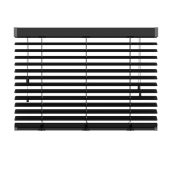 KARWEI aluminium jaloezie 50 mm matzwart (kleurnr. 320) 100x180 cm (bxh)