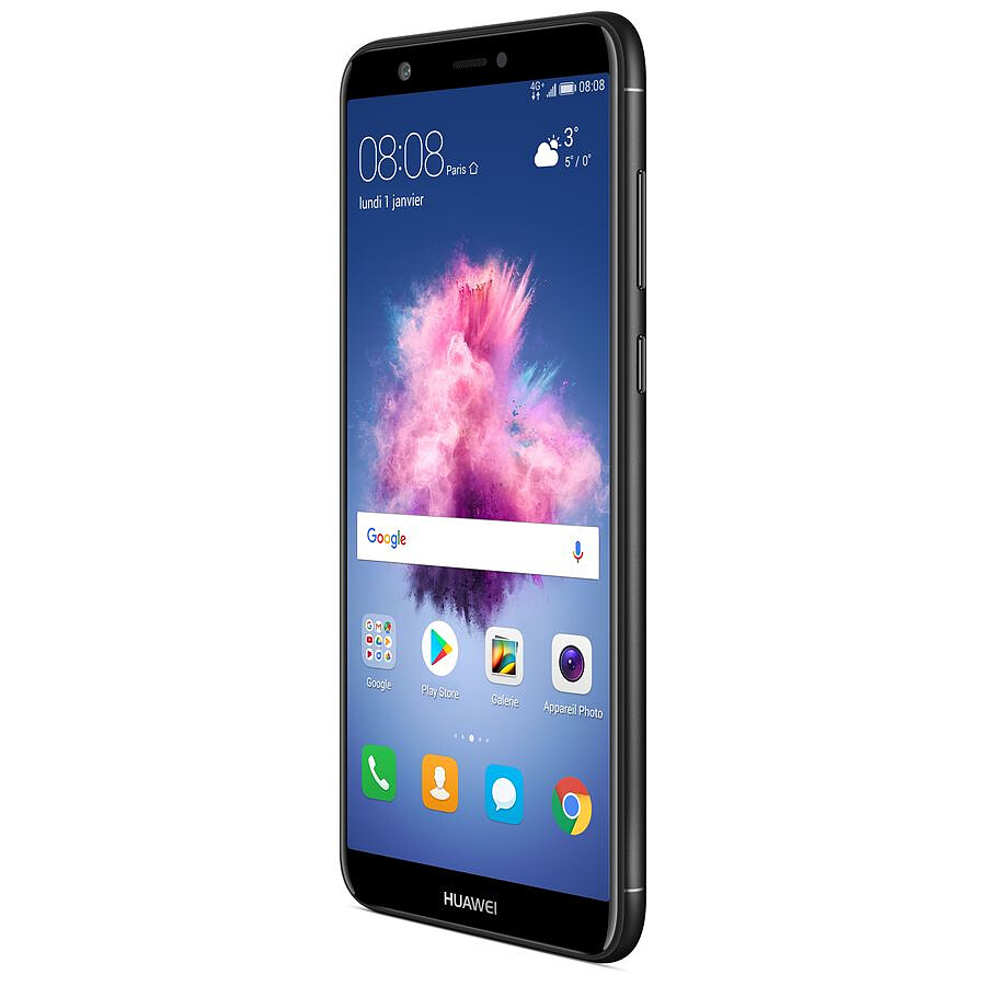 Huawei P Smart (noir) - Dual-Sim - 32 Go · Reconditionné