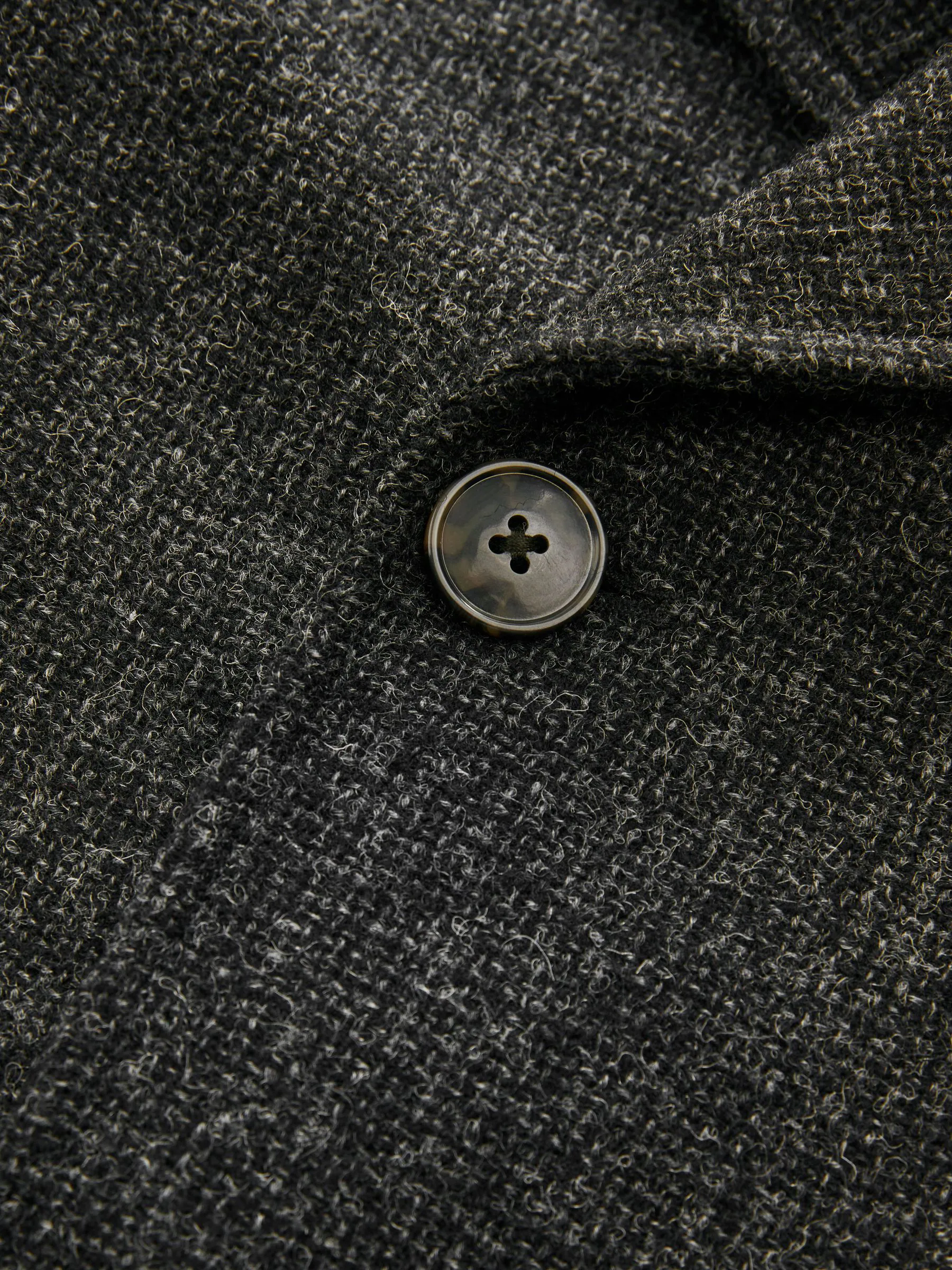 Antraciet - Signature 100% wollen marinejas
