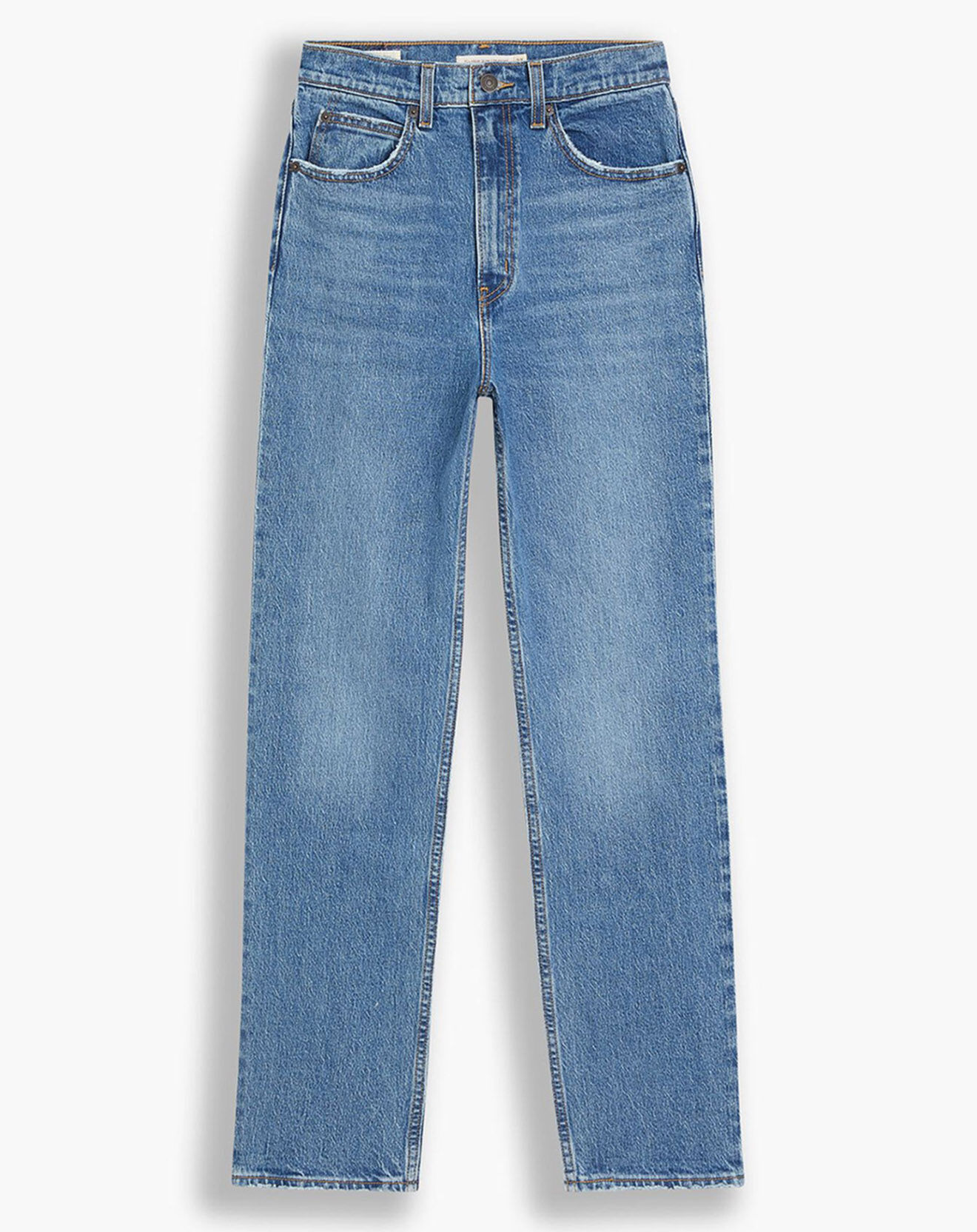 Levi's® Jean high slim straight 70's bleu