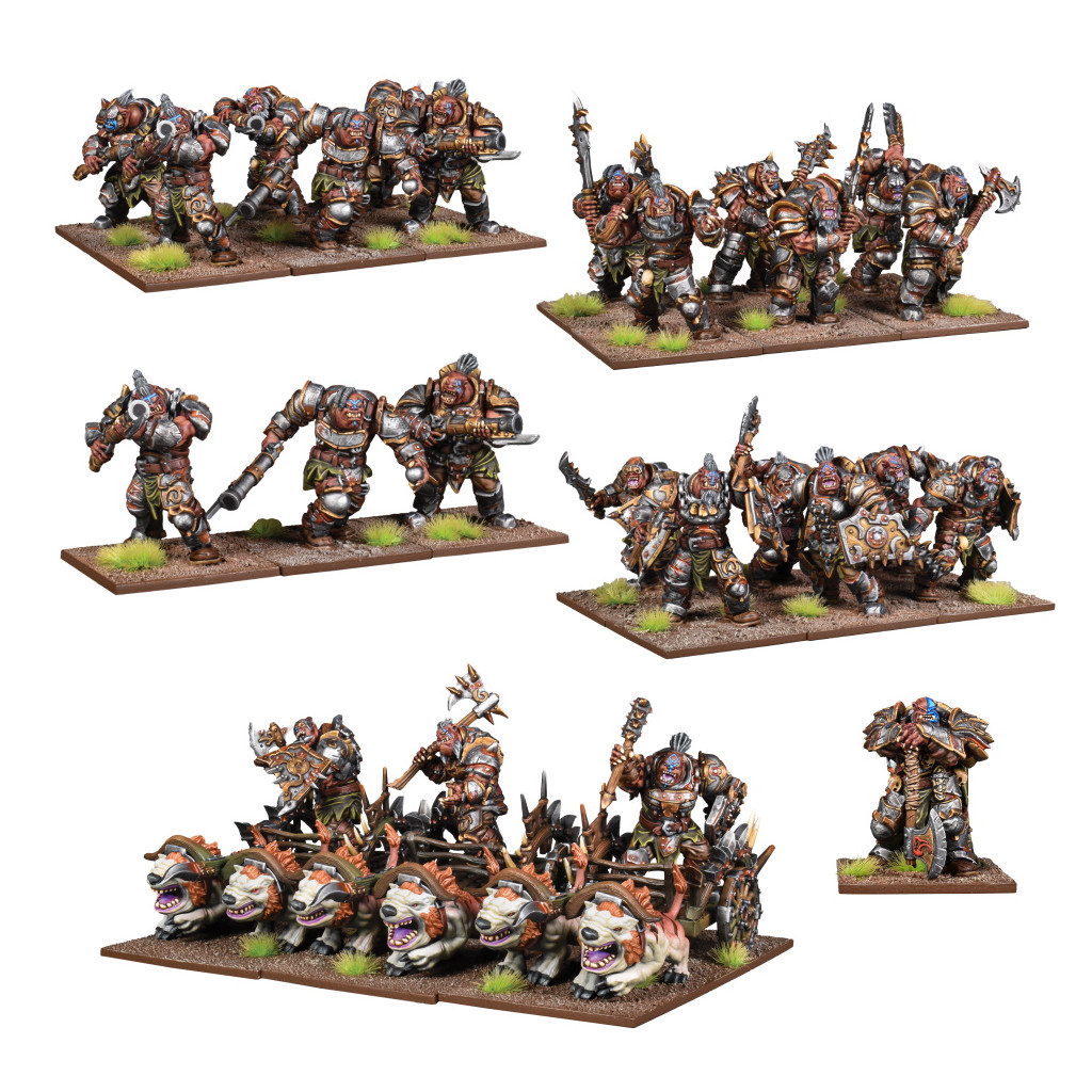 Kings of War - Ogre Mega Army