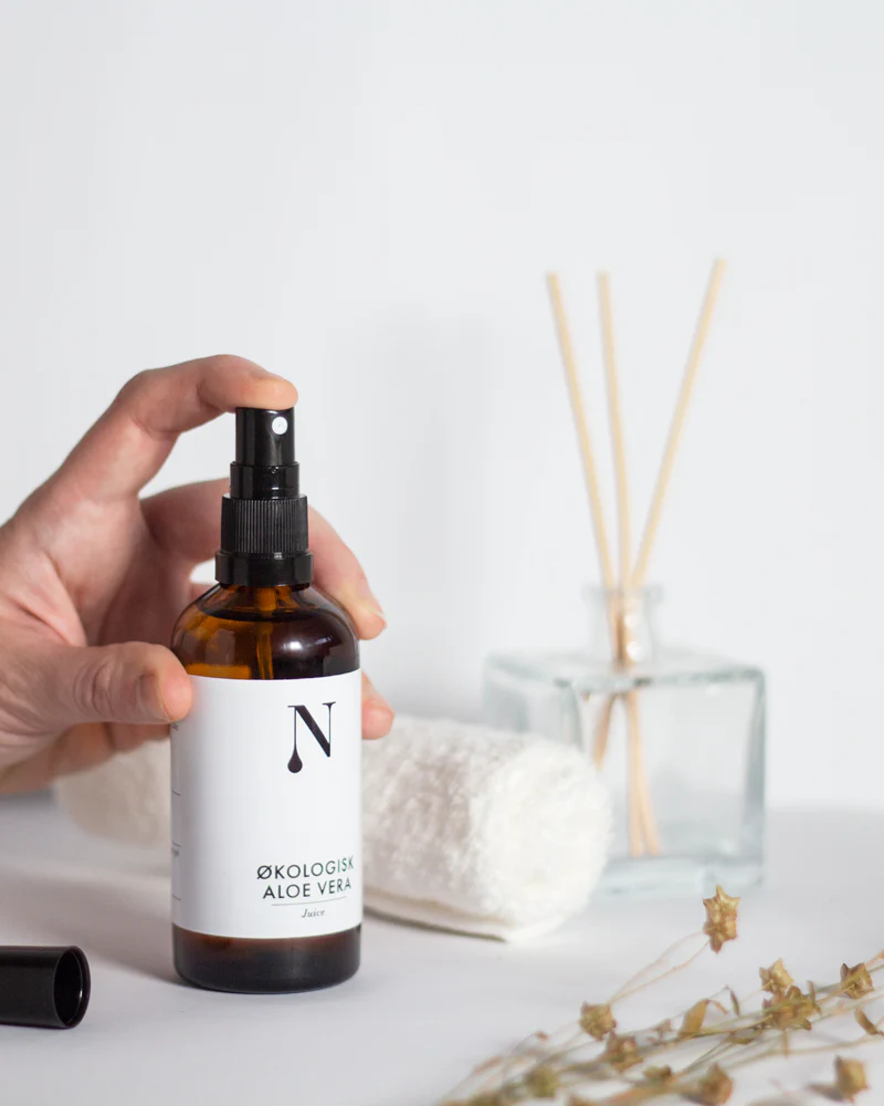 Naturligolie  Økologisk Aloe Vera Juice ansigtsmist - 100 ml.