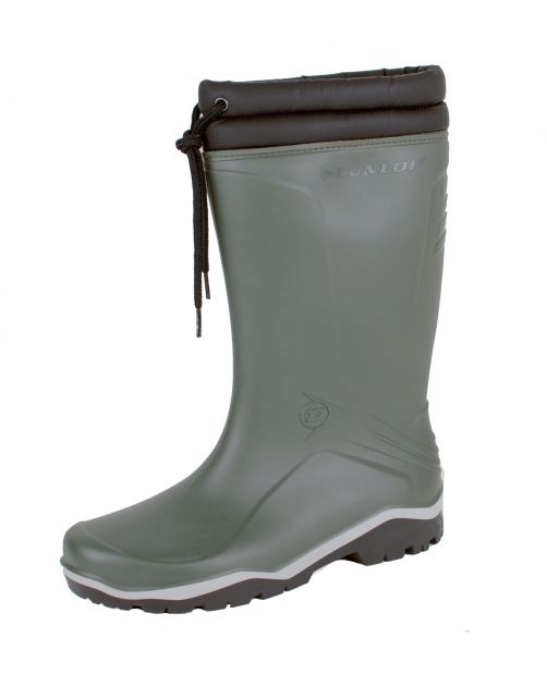 Dunlop Gevoerde Laars Blizzard Groen&Grijs - Laarzen