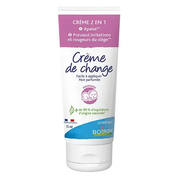 Creme para Assaduras 2 em 1 Boiron Coryzalia para Bebê e Assentos Infantis 75ml