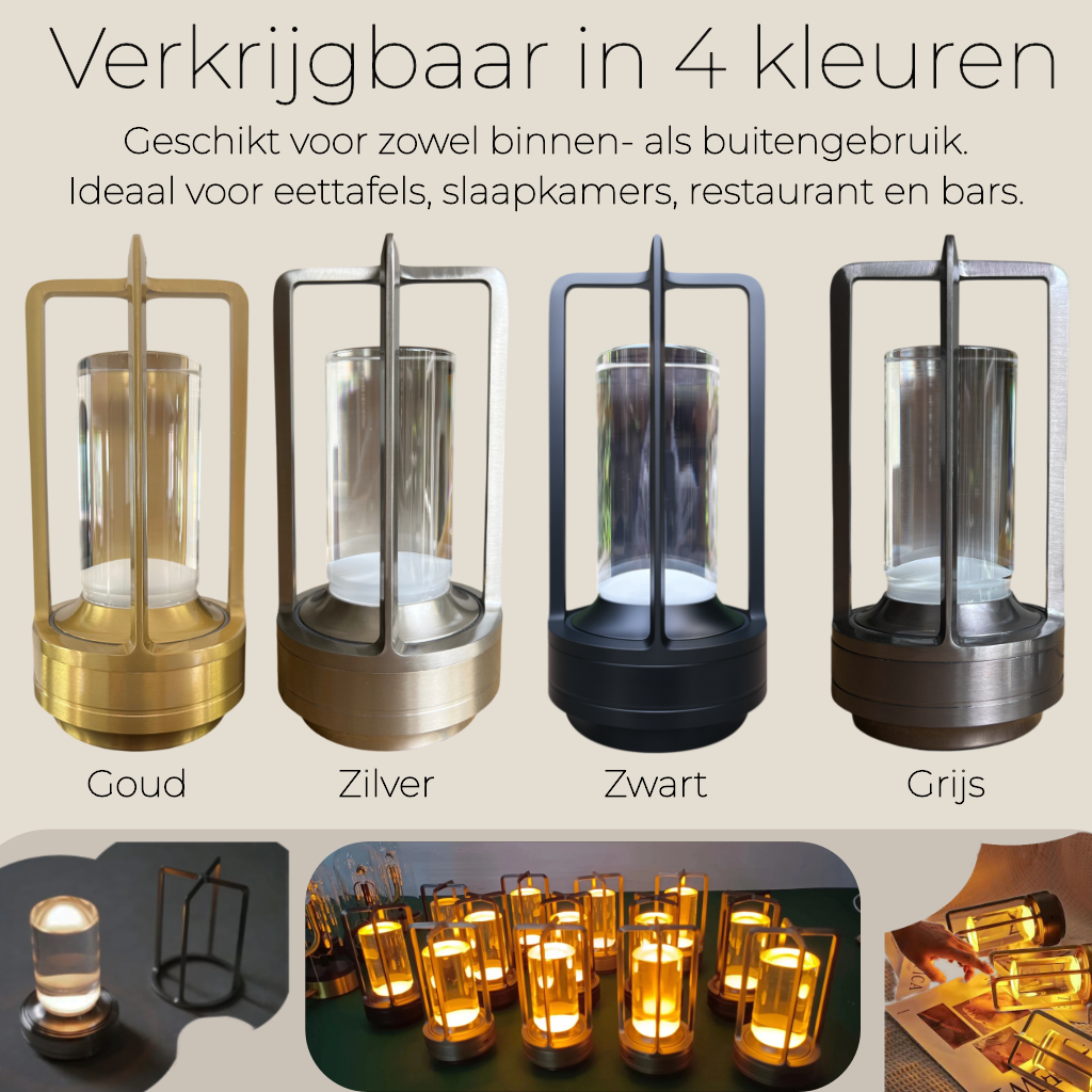 Lanta LED tafellamp - Gold