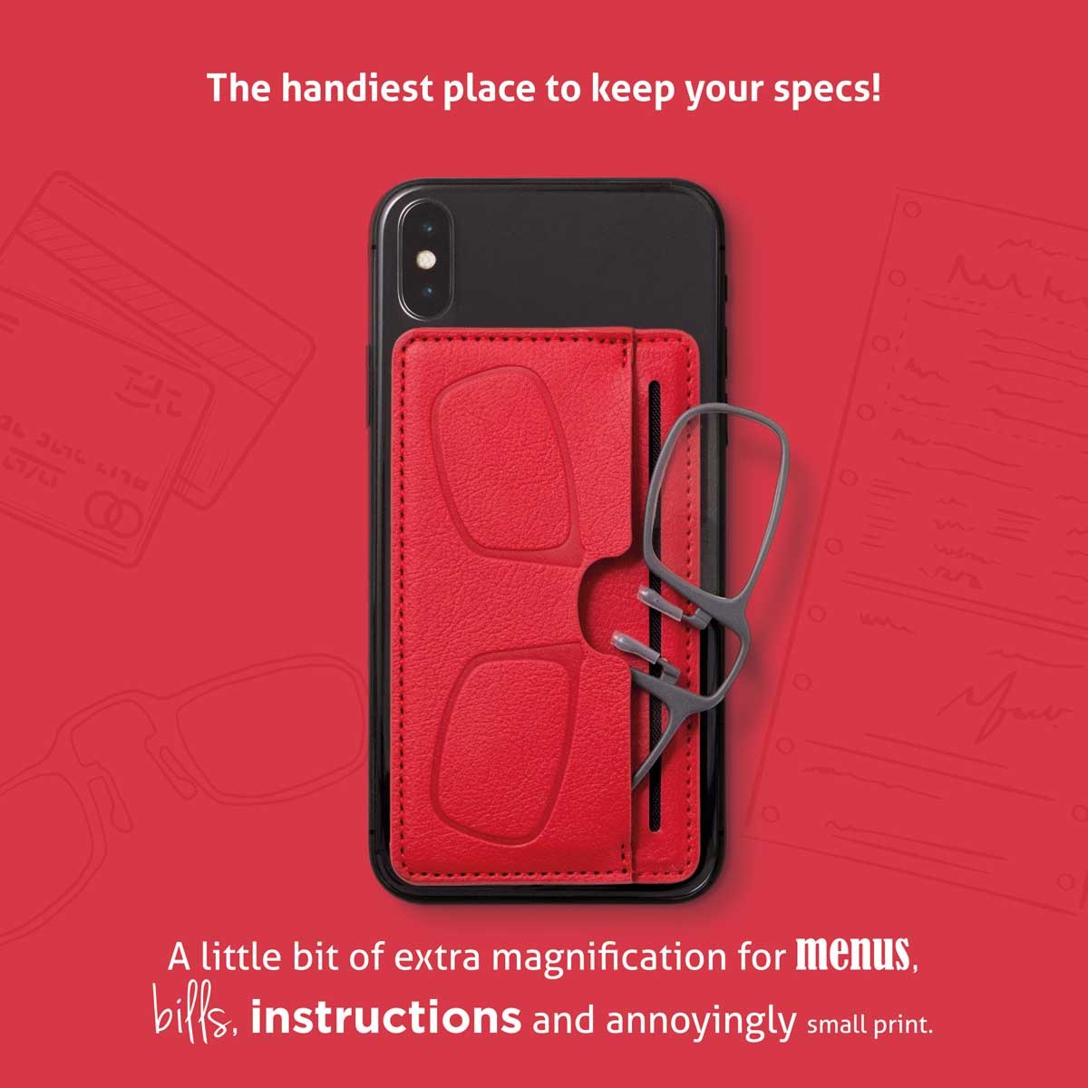 Bookaroo Handy Specs - Red