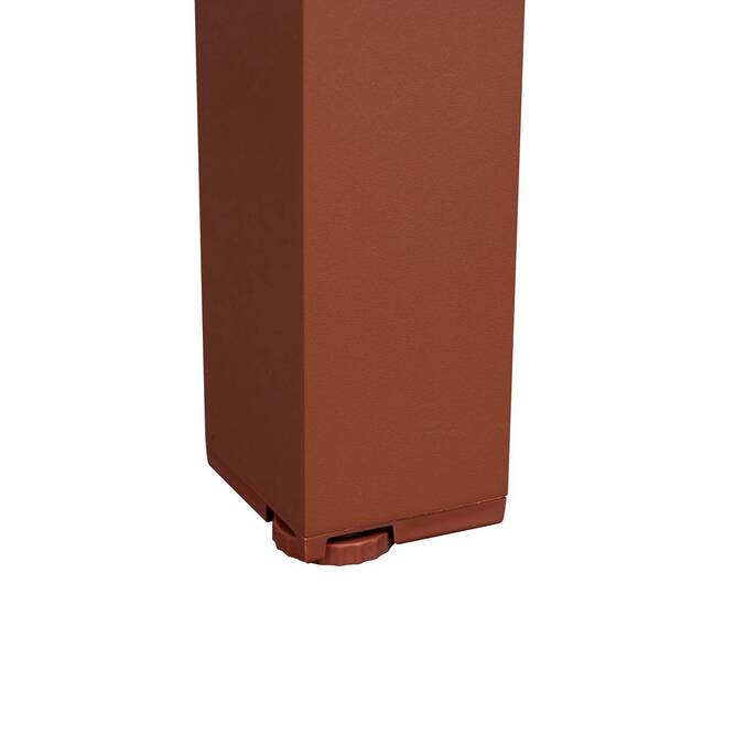 Table de jardin extensible rectangulaire EVASION Effet bois Honey / Acajou
