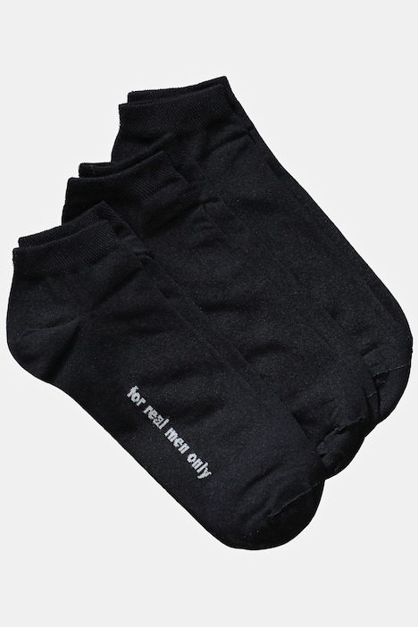 Sneakersocken, 2er Pack, uni