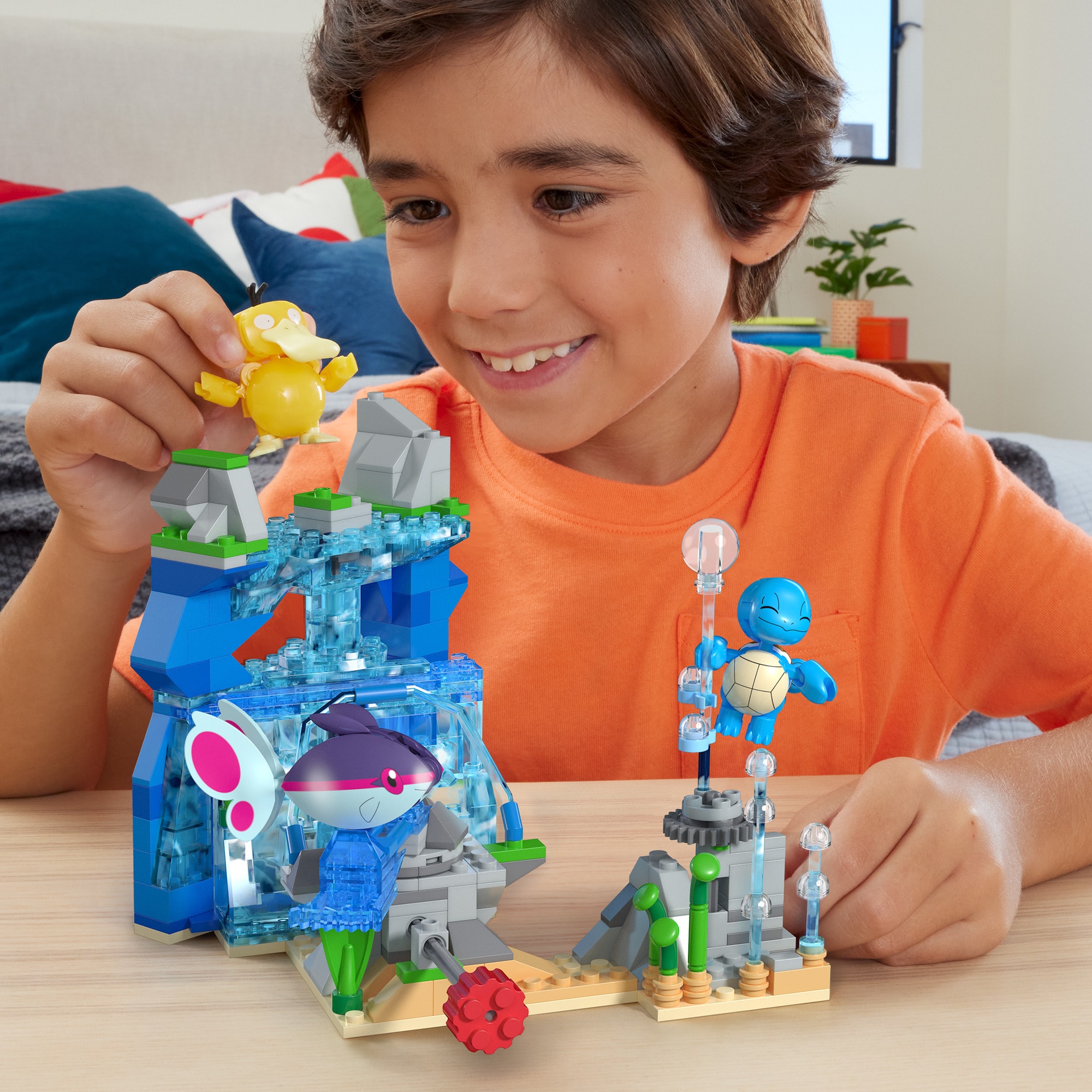 Mattel Konstruktionsspielzeug MEGA Pokémon Wasserabenteuer