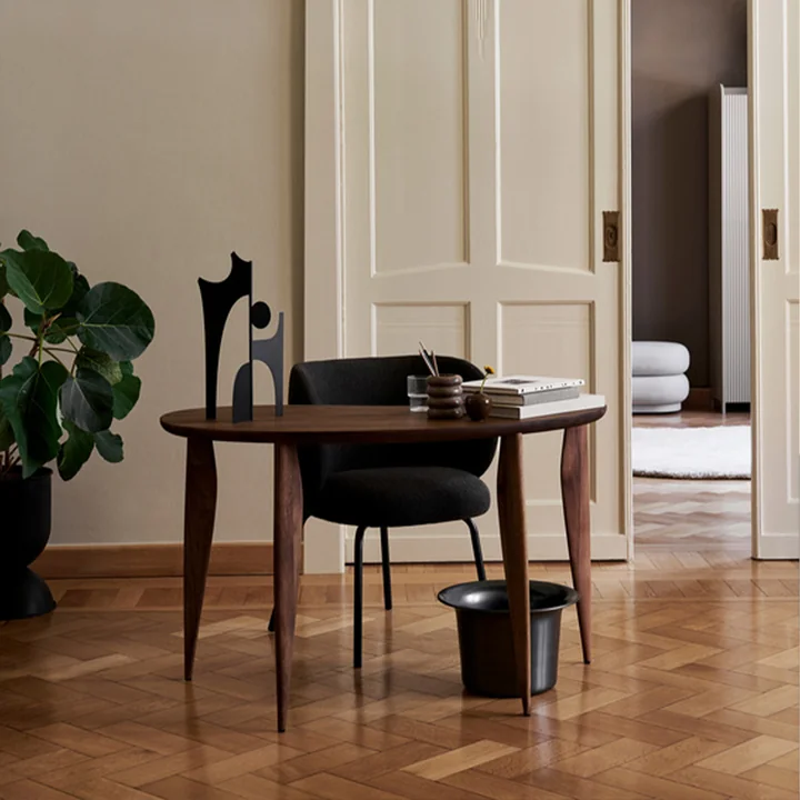 Ferm Living - Contour Skulptur faltbar, schwarz