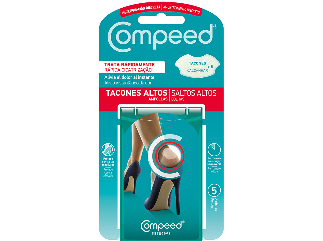 PENSOS COMPEED BOLHAS SALTO ALTO 5UN