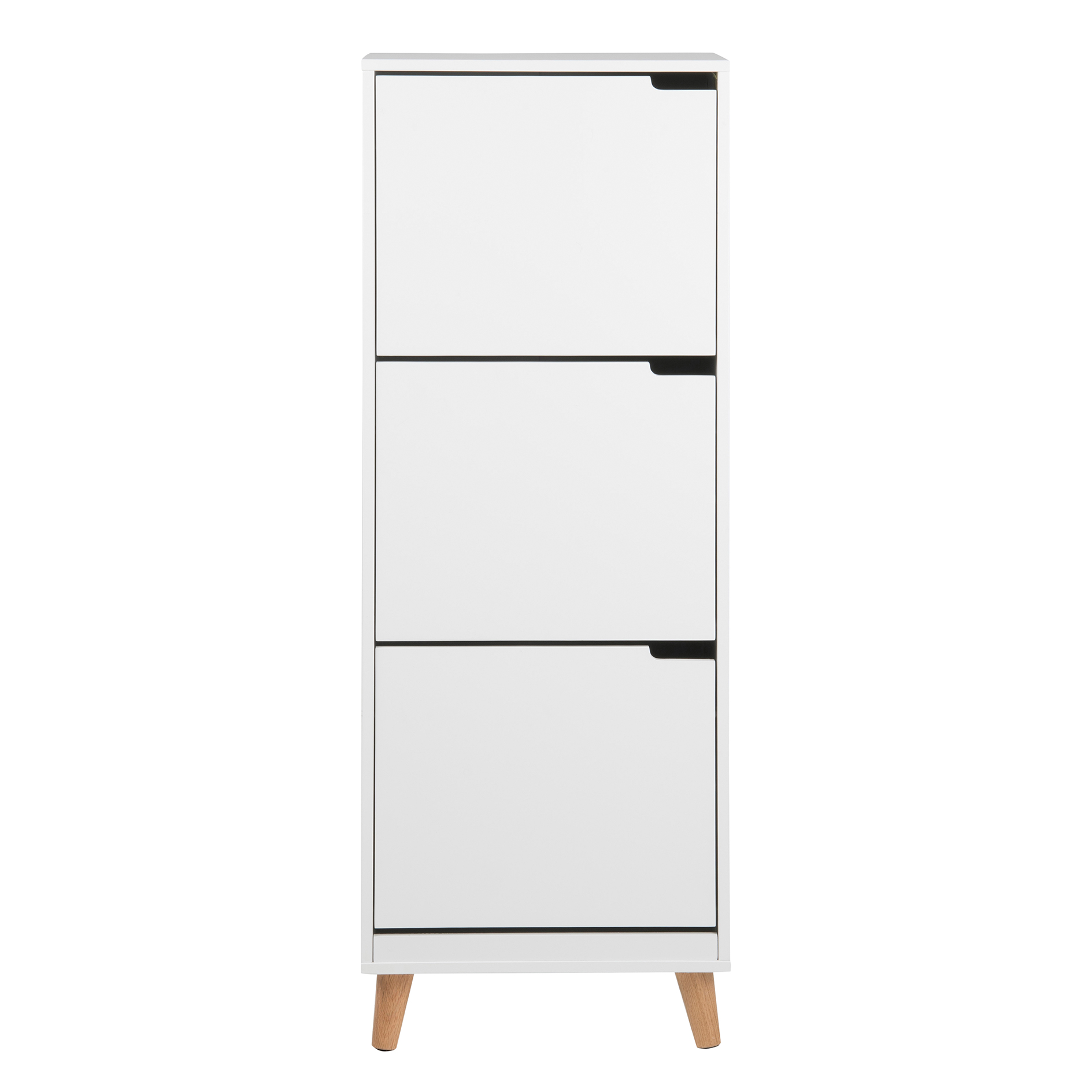 Schuhschrank MITRA - weiß - 47 cm breit