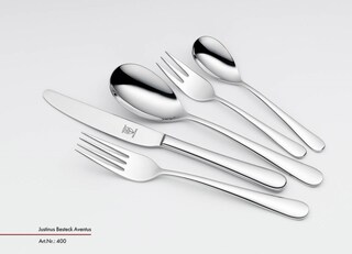 JUSTINUS Besteck-Set AVENTUS 30-teilig Edelstahl