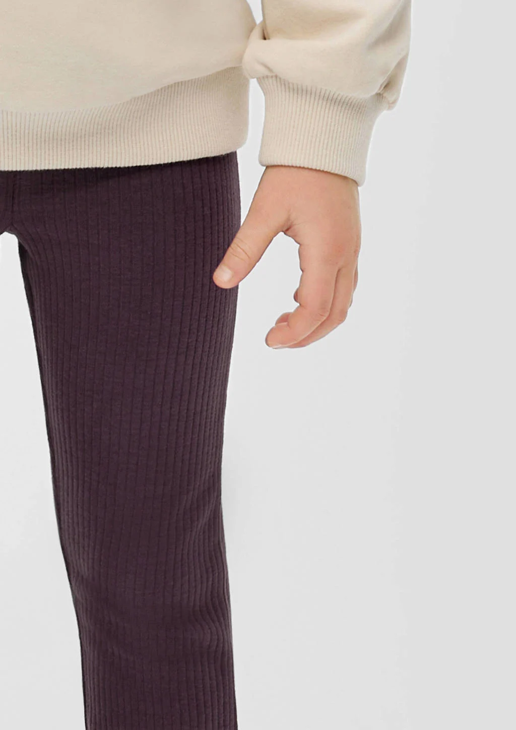s.Oliver flared legging paars