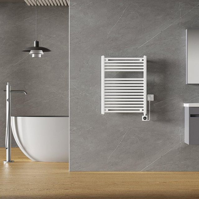 Wiesbaden - Elara - Elektrische Radiator - Wit - Staal - Smart Wifi