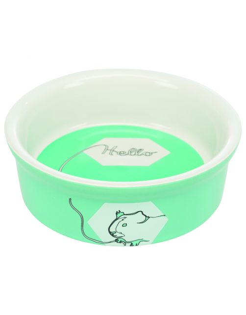 Trixie Voerbak Cavia Hello - Voerbak - ø11 cm 240 ml Assorti