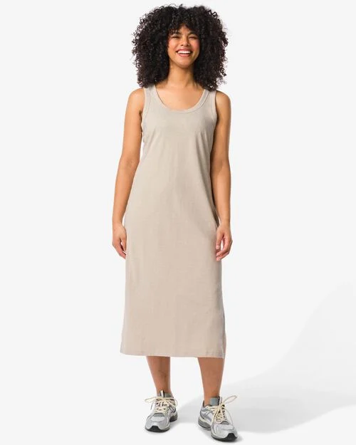 robe débardeur femme Nadia sable