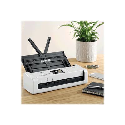 Brother ADS-1700W - scanner de documents A4 - portable - USB 3.0, Wifi, USB 2.0 - 1200 ppp x 1200 ppp - 25ppm