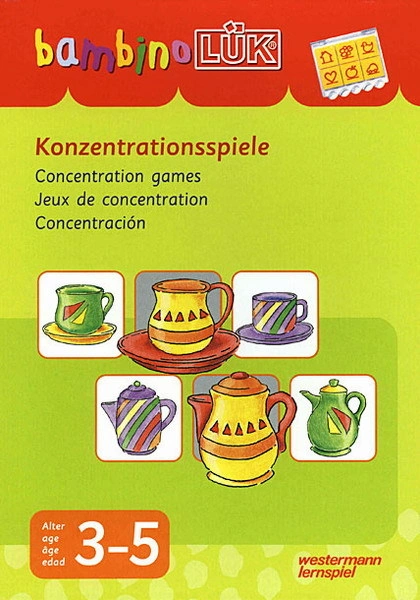 bambinoLÜK-Set. Concentration games. Jeux de concentration.Tl.1