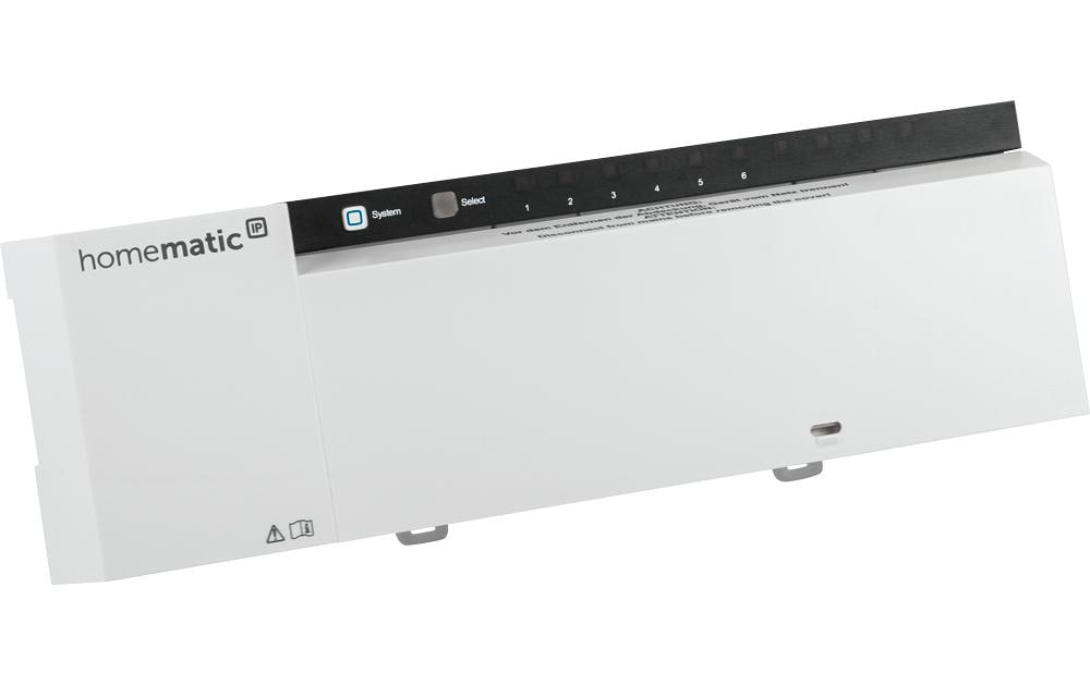 Smart Home Wired Fussbodenheizungsaktor 6-fach, 230 V<br>Steuerung der Fussbodenheizung im Homematic IP Wired System – HmIPW-FAL230-C6