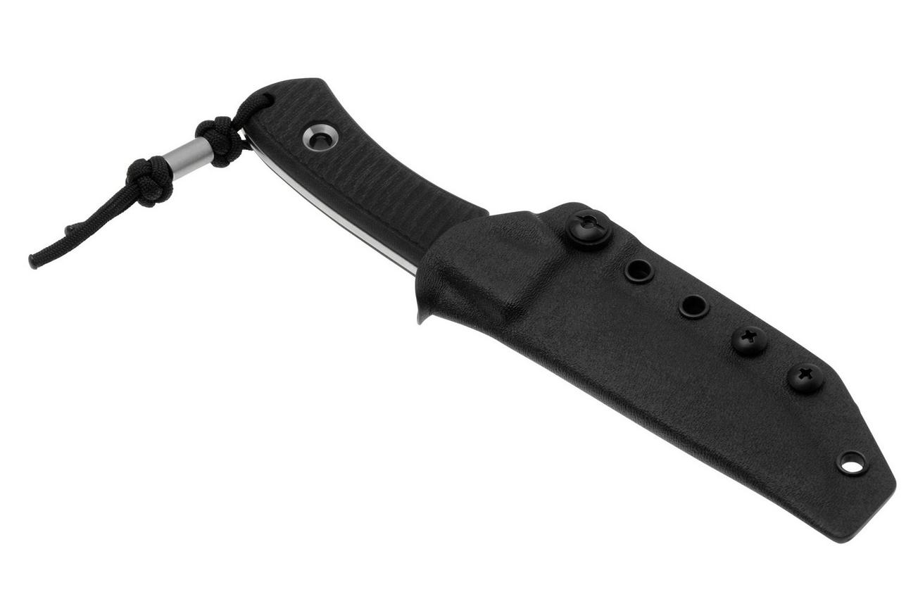 TRC Knives Polheim Magnacut Black Canvas Micarta, survivalmes