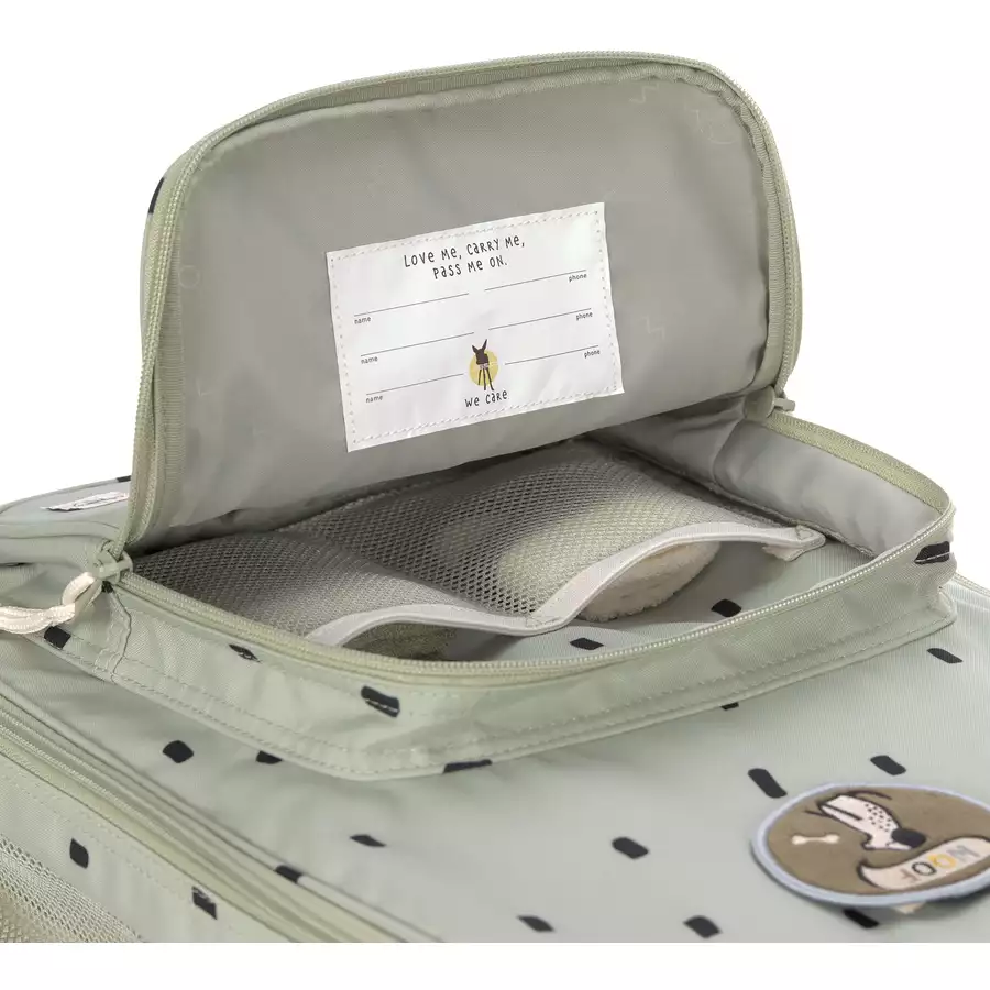 LÄSSIG Trolley Happy Prints light olive