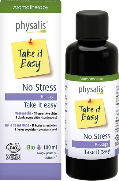 Physalis Massageolie No Stress Bio 100ML