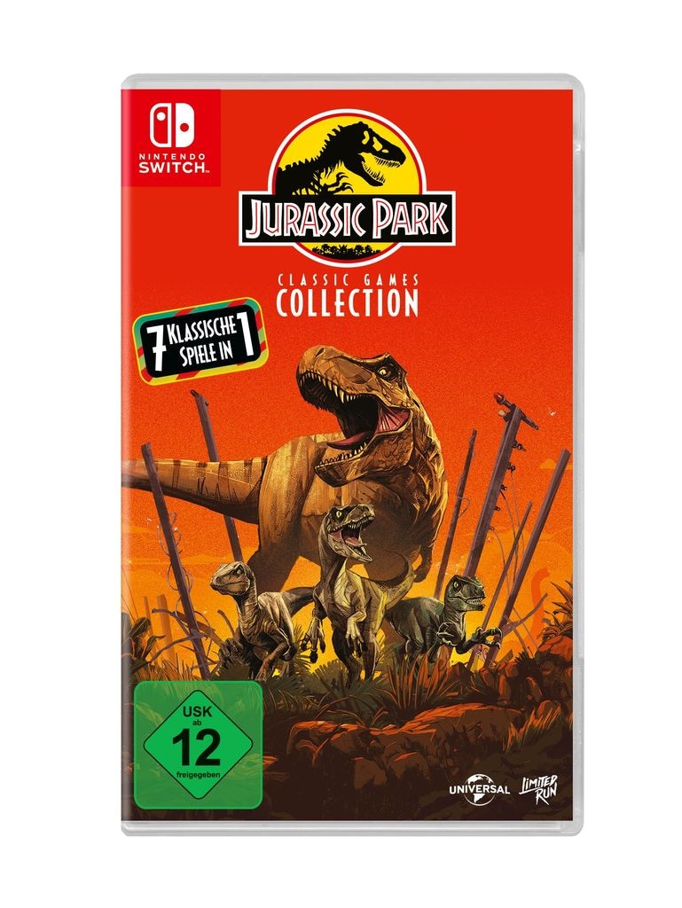 Spielesoftware »Jurassic Park Classic Games Collection« Nintendo Switch