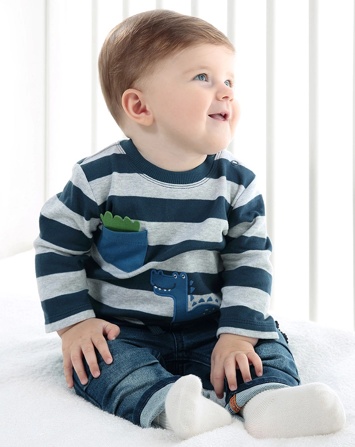 Sweathose COZY DENIM in dunkelblau