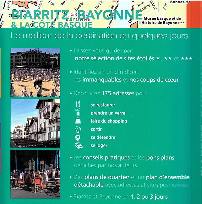 MICHELIN - WEEK END BIARRITZ BAYONNE COTE BASQUE