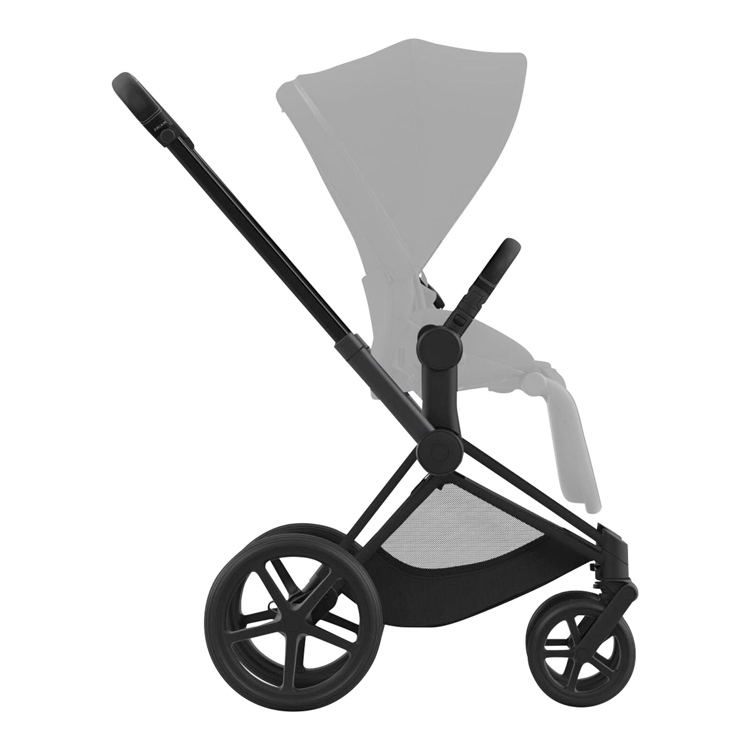 Cybex - PLATINUM Gestell inkl. Sitzaufsatz für PRIAM matt black