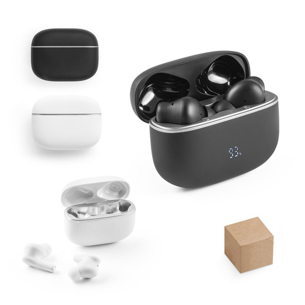 hi!dea 97181 - Ecouteurs sans fil, ABS recyclé (100 % rABS), avec ANC et 7 heures d'autonomie