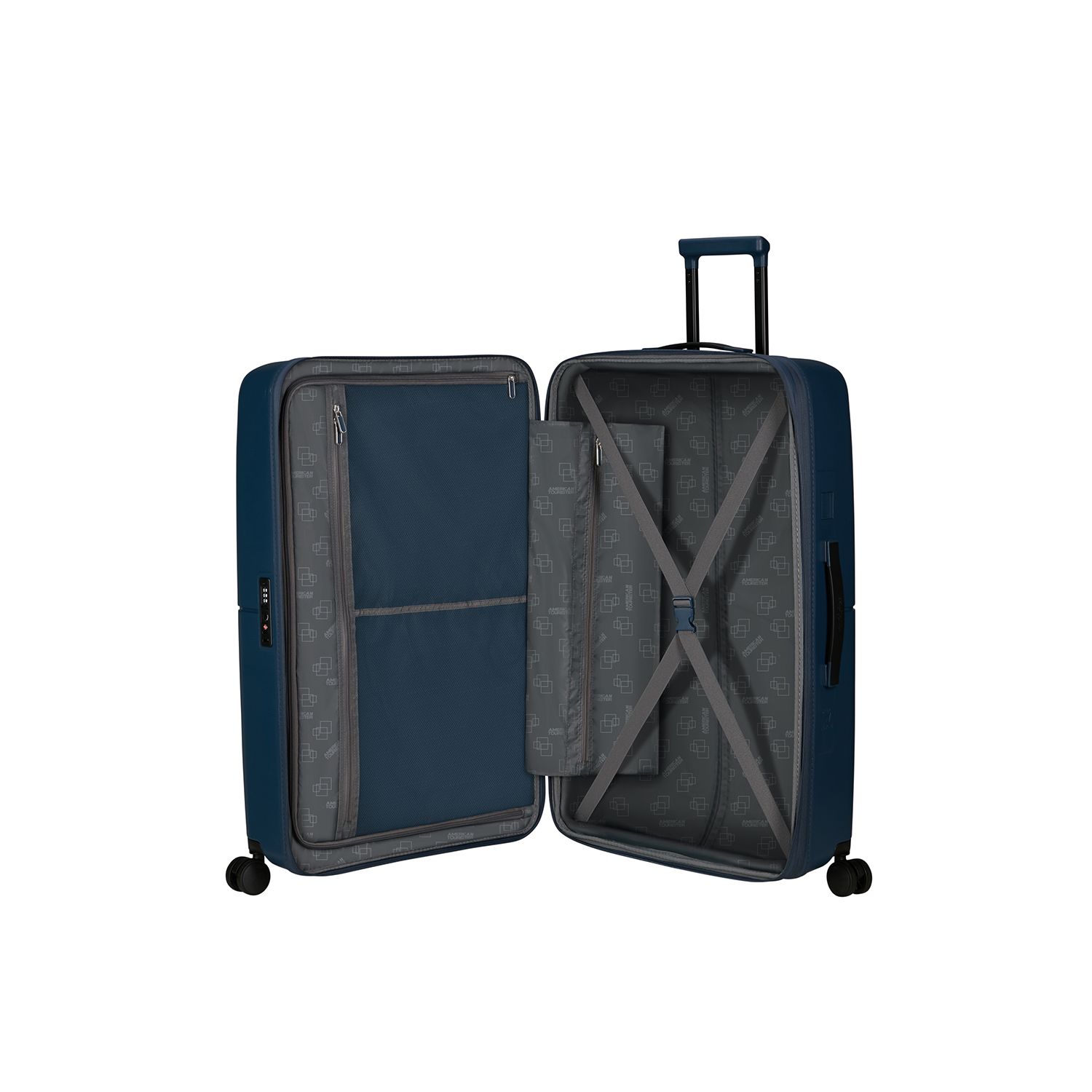 American Tourister Dashpop Spinner 77 Exp midnight blue