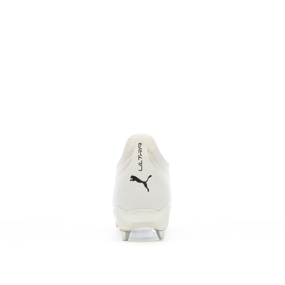Puma Chaussures de foot Blanches Homme Puma Ultra Ultimate MxSG
