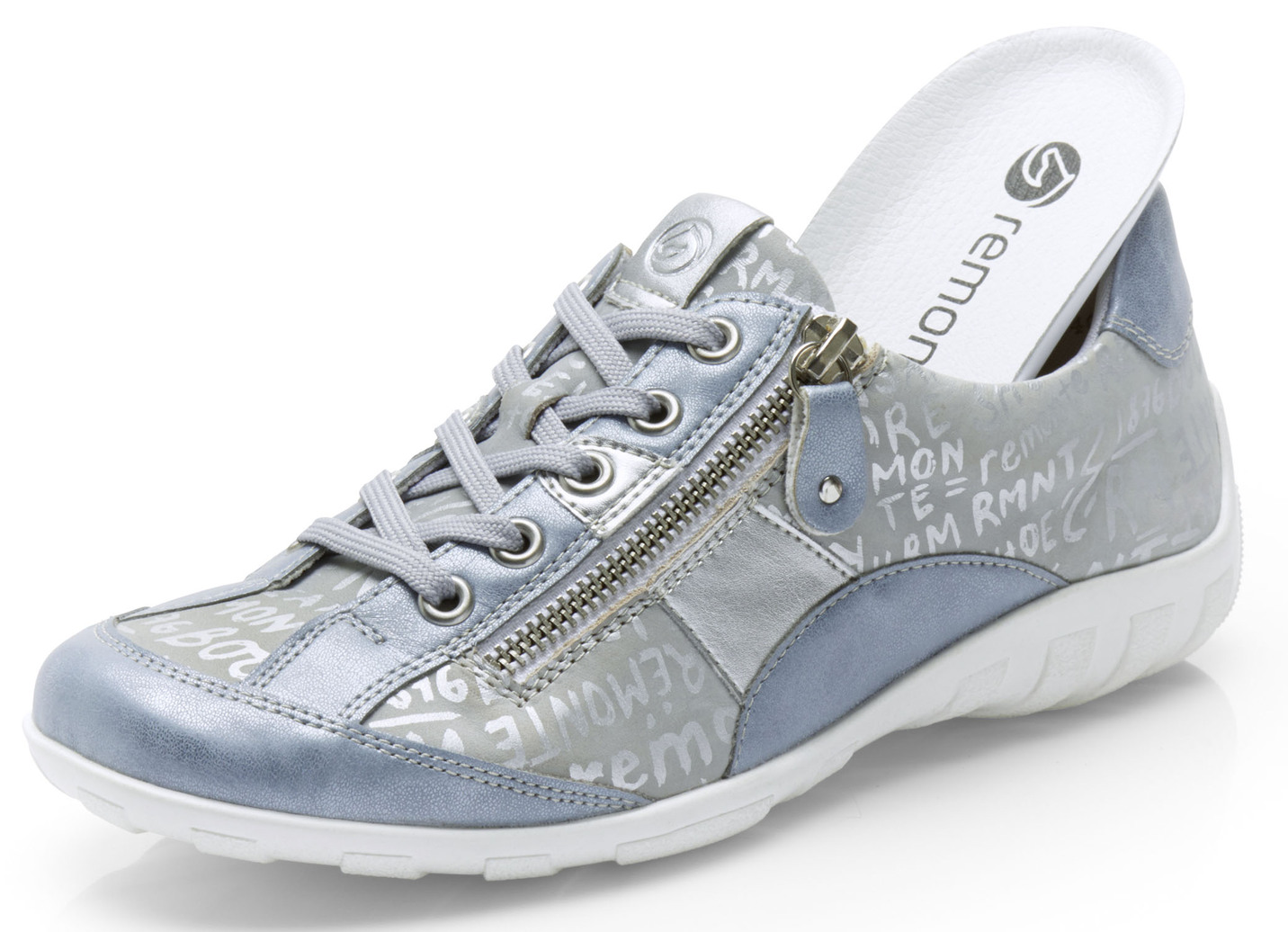 Remonte Sneaker mit bedruckten Besätzen