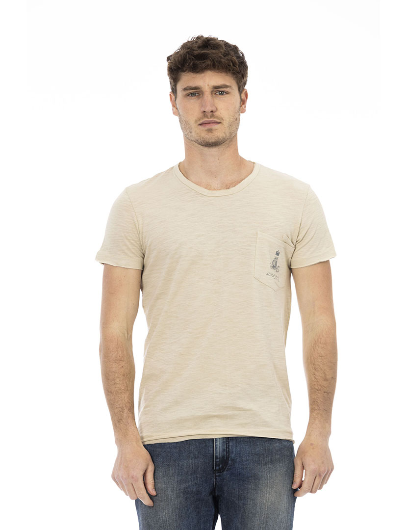 Beige T-Shirt Men