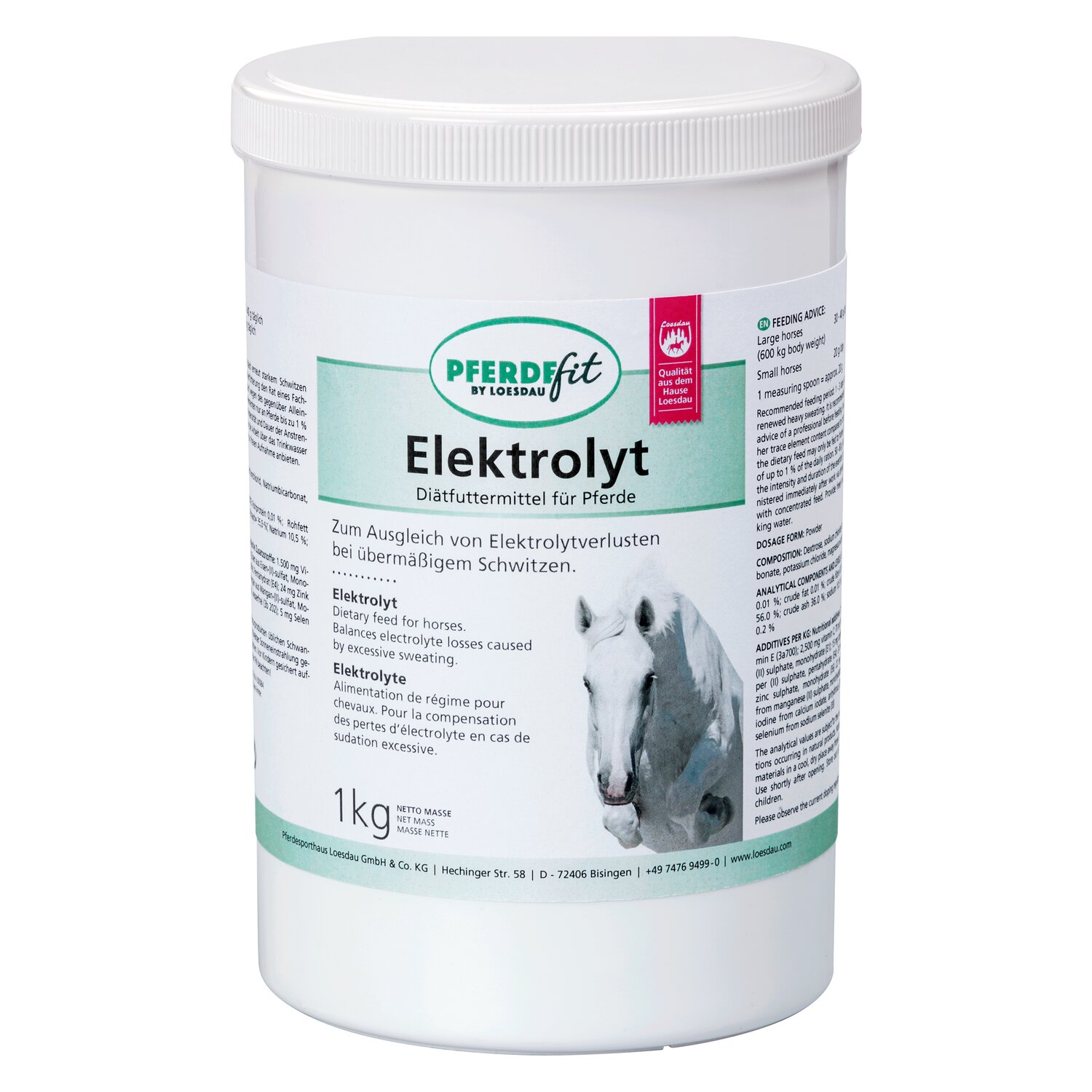 PFERDEfit by Loesdau Elektrolyt  - 1 kg