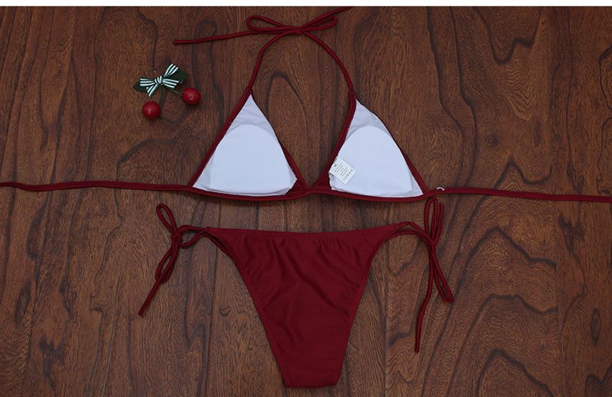 Hipper - Set: Halterbikini + zelfstrikbaar broekje