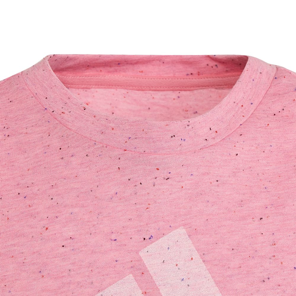 adidas Future Icons Cotton Loose Badge of Sport T-Shirt Mädchen bliss pink