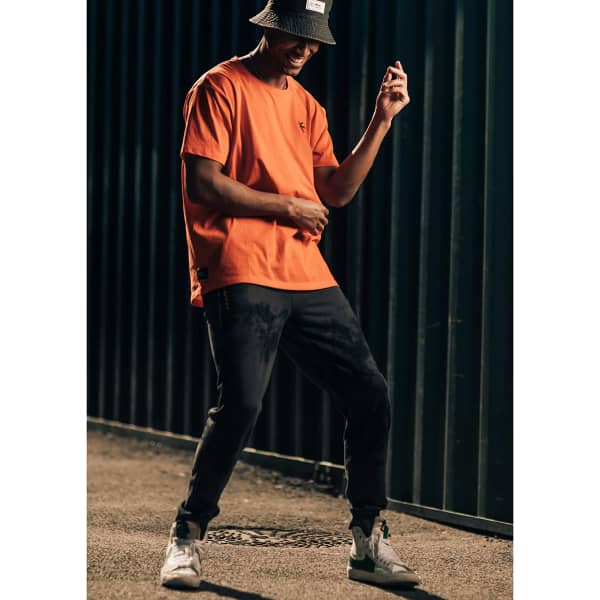 Jogging WATTS MARKER JOGGING ACID WASH DARK IRON