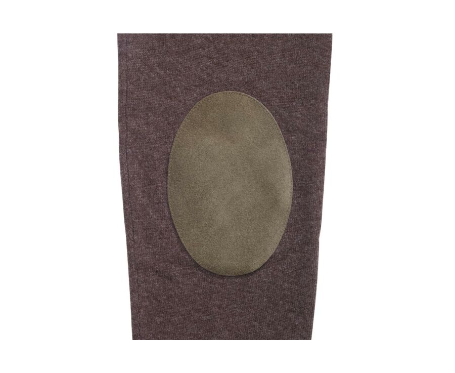 Pull laine col montant homme Marron Brun - KILTAN